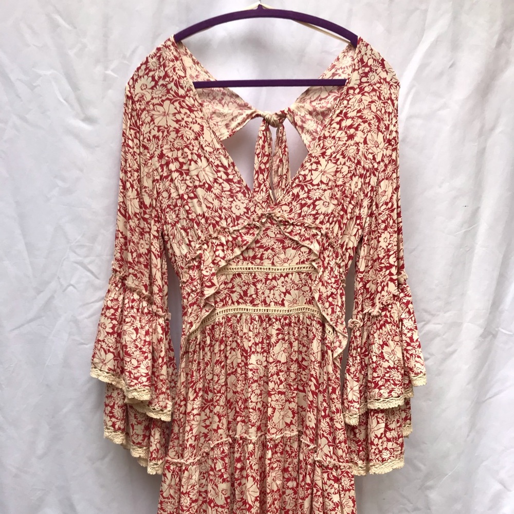 Free People Kristal Floral Mini Dress